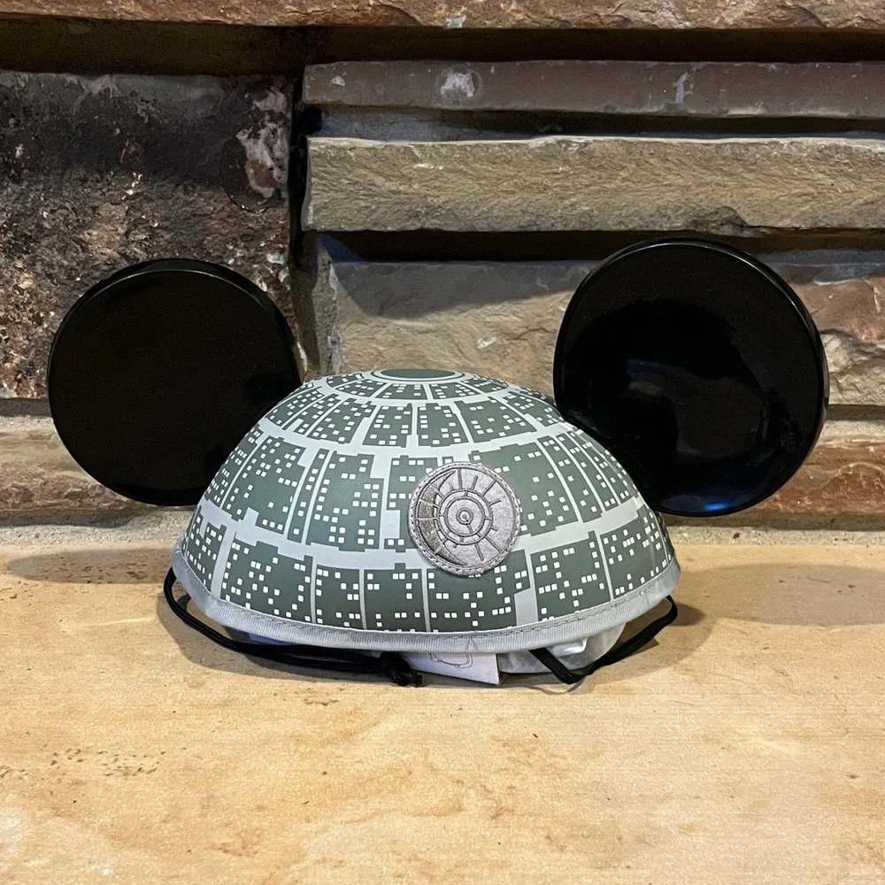 Star Wars x Disney Parks Death Star Mickey Ears Hat - Picture 1 of 6